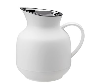 Stelton Amphora Isolierkanne Tee 1 L soft white 