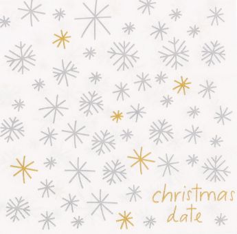 Räder Servietten 33x33cm Christmas date (20 St.) 