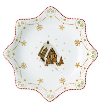 Hutschenreuther Sternschale 25 cm Christmas Love 