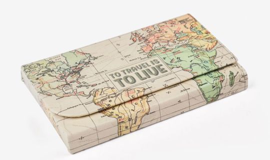 Legami Kartenetui Nice To Meet You Map 