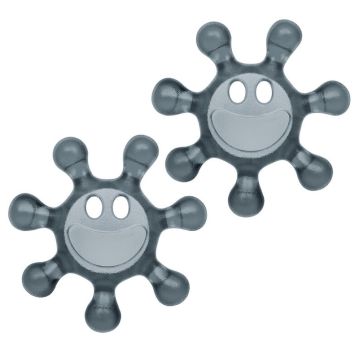 Koziol Drehverschlussöffner 2-er Set Sunny 2.0 transparent grey 