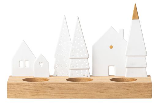 Räder Lichtobjekt Dorf 22x7x13,5cm 