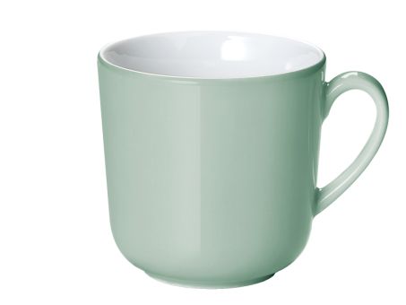 Dibbern Solid Color Salbei Becher mit Henkel 0,45 L 