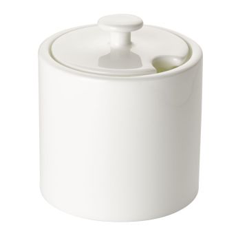 Dibbern Fine Bone China Weiss Zuckerdose zylindrisch 0,25 L 