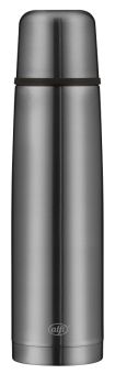 Alfi Isolierflasche Perfect Automatic Grey 1,0 L 