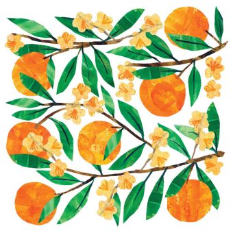 Paperproducts Servietten 33x33 cm Tracey´s Orangina 