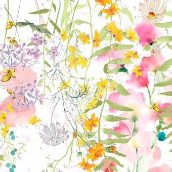 Garnier-Thiebaut Serviette Rosee Du Matin Printemps 45x45 Cm 50% Leinen/50% 