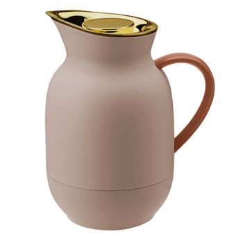 Stelton Amphora Isolierkanne Kaffee 1 L soft peach 