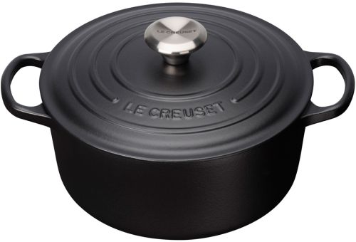 Le Creuset Bräter Rund Signature 22 cm Schwarz 