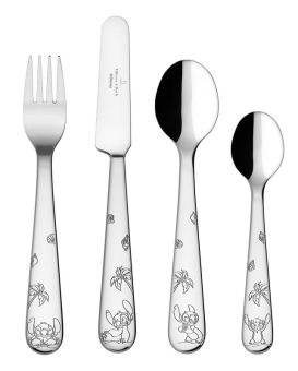 Villeroy & Boch Kinderbesteck, 4-teilig 215x150x25mm Disney Stitch 