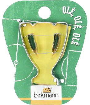 Birkmann Ausstechform Pokal 5 cm Edelstahl auf Cardboard 