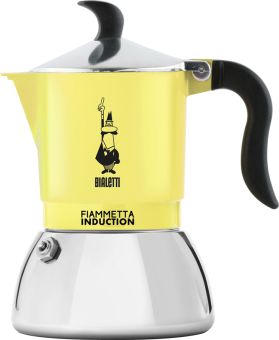 Bialetti Espressokocher Primavera Fiammetta Induktion 2 Tassen gelb 