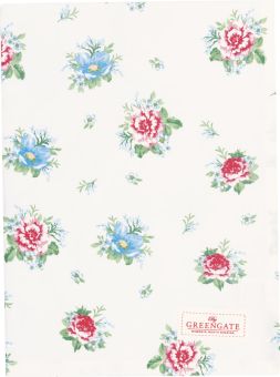 Greengate Geschirrtuch 50x70 cm Alivia white 100 % Baumwolle 