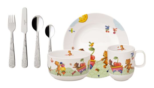 Villeroy & Boch Set 7-tlg. Ef 26,5x13,5x24 cm Happy As A Bear 