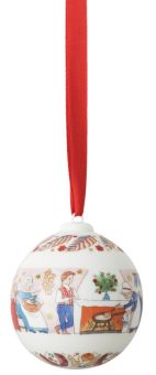 Hutschenreuther Porzellankugel Weihnachtskugel 2026 