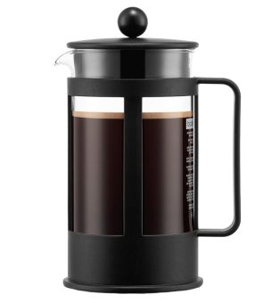 Bodum Kaffeebereiter 8 Tassen 1 L Kenya Schwarz 