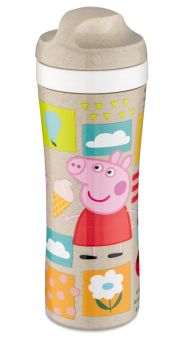 Koziol Trinkflasche 425 ml Oase Peppa Pig cloud white 