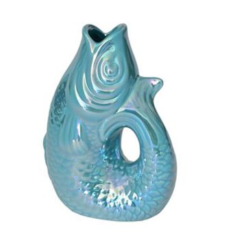 Gift Company Monsieur Carafon Fisch Vase XS rainbow ocean 0,2 L 