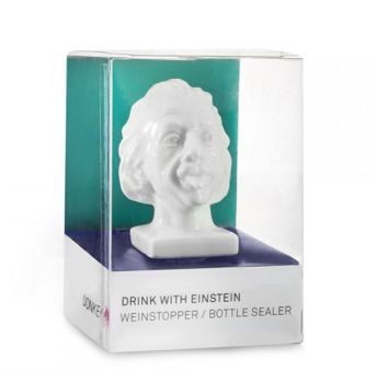 Donkey Portrait-Korken Drink With Einstein 