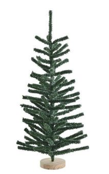 Gift Company Silva Deko-Weihnachtsbaum beflockt H60 cm grün 