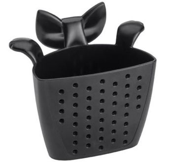 Koziol Mimmi Teesieb solid schwarz 