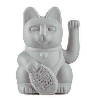 Donkey Winkekatze Lucky Cat Grey 