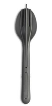 Koziol Besteck-Set 3-tlg. Klikk nature ash grey 