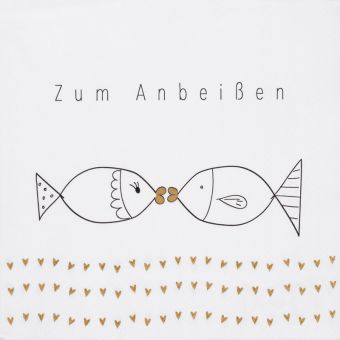 Räder DINING Serviette Zum Anbeißen 33x33 cm 