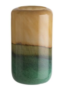 Gift Company Linen Vase H31 cm beige/grün df 