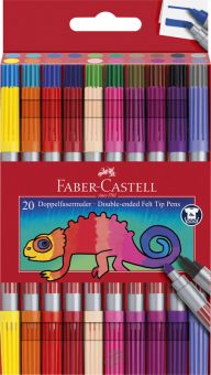 Faber-Castell Doppelfasermaler 20er Etui 