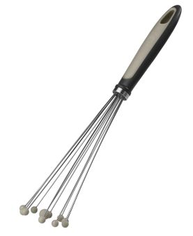 Kochblume Kugelschneebesen taupe 