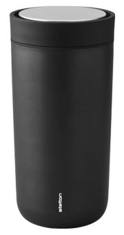 Stelton To Go Click 0,4 L Schwarz Metallic 