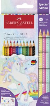 Faber-Castell Buntstift Colour Grip Einhorn 10+3 