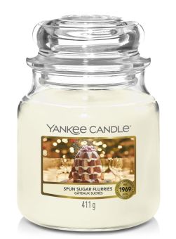 Yankee Candle Jar mittel Spun Sugar Flurries 