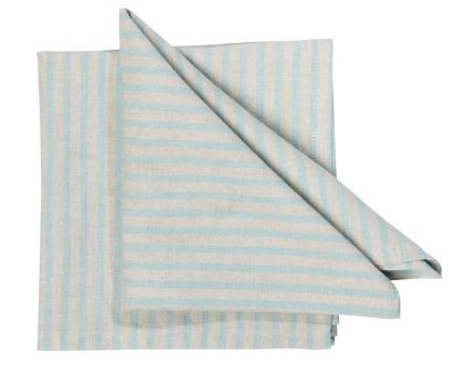 Pichler Serviette 40x40 cm Collin aqua 