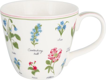 Greengate Henkelbecher Agnes white 