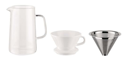 Alessi Slow Coffee Set Filter Jug 
