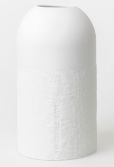 Räder Formsprache Vase Hier ist es am Schönsten Ø 19,5 cm H 36 cm 