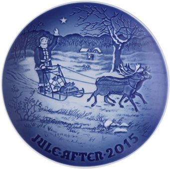 Royal Copenhagen B&G Weinachtsteller 2015 