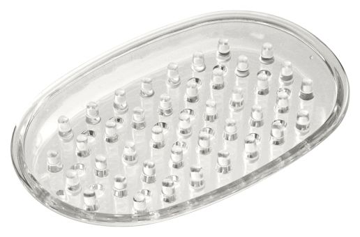 Hansi Seifenablage Oval Transparent 130 x 86 mm transparent 