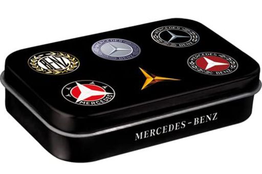 Nostalgic Art Pillendose XL Mercedes-Benz - Logo Evolution 