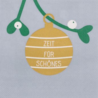Räder Servietten 33x33cm Zeit für Schönes (20 St.) 