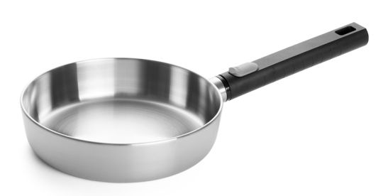 Woll Logic Steel Bratpfanne, Ø 20 cm, 5 cm hoch abnehmbarer Stiel 