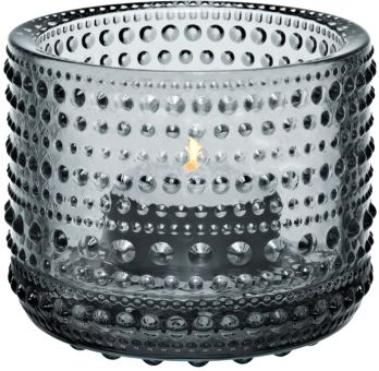 iittala Kastehelmi Windlicht grau 64 mm 