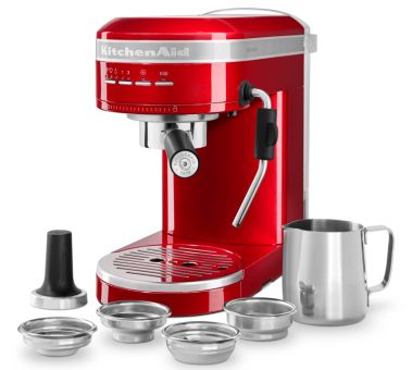 KitchenAid Espressomaschine halbautomatisch Artisan Liebesapfelrot 