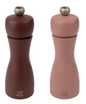 Peugeot Pfeffer- und Salzmühlenset 15 cm Tahiti Duo Erde 
