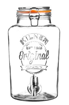 Kilner Bügelverschluss-Getränkespender Round 8 L 28x21x36,3 cm 