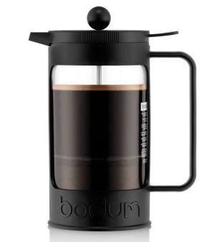 Bodum Kaffeebereiter, 8 Tassen, 1.0l Bean schwarz 