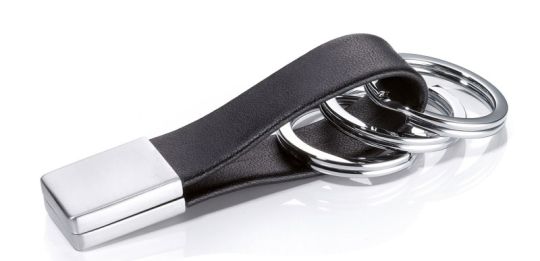 Troika Schlüsselanhänger mit Twist-Verschluss schwarz 