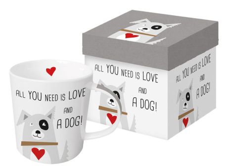 Paperproducts Trend Mug Love and Dog 